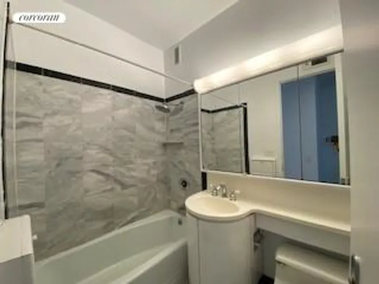 New York City Real Estate | View 200 East 32nd Street, 4E | 2nd marble bathroom | View 5