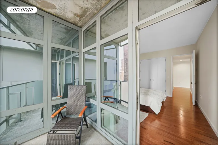 New York City Real Estate | View 1600 Broadway, 19D | Balcony | View 6