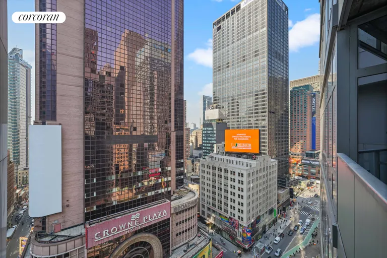New York City Real Estate | View 1600 Broadway, 19D | Balcony View | View 8