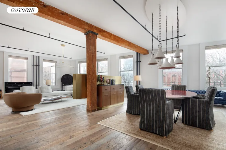 New York City Real Estate | View 285 Lafayette Street, 3E | Open Living | View 2