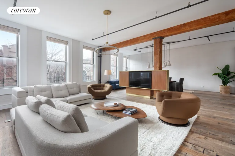 New York City Real Estate | View 285 Lafayette Street, 3E | Living Room | View 2