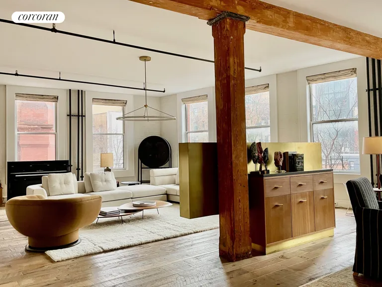 New York City Real Estate | View 285 Lafayette Street, 3E | Two Walls of Windows | View 3