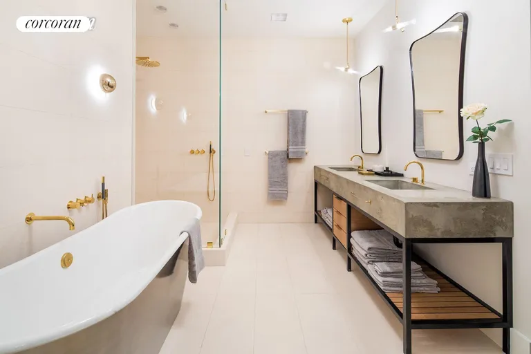 New York City Real Estate | View 285 Lafayette Street, 3E | Primary Bathroom | View 14