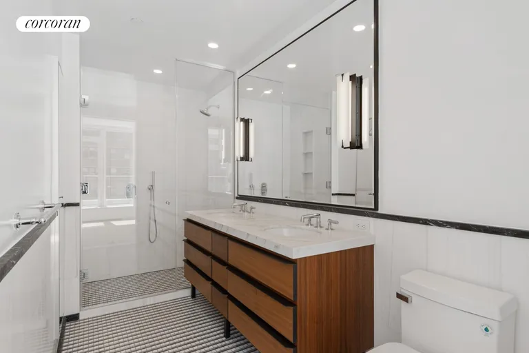New York City Real Estate | View 368 Third Avenue, 10A | Primary Bathroom | View 6