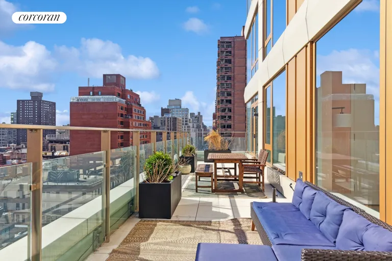 New York City Real Estate | View 368 Third Avenue, 10A | Private Terrace | View 4