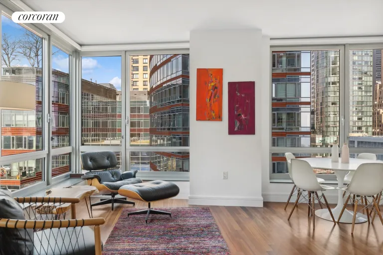 New York City Real Estate | View 30 West Street, 10A | living room/dining room | View 2