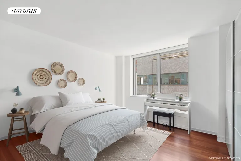 New York City Real Estate | View 30 West Street, 10A | Primary Bedroom | View 4
