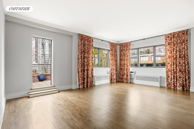 New York City Real Estate | View 340 East 74th Street, PHB | Living Room | View 2