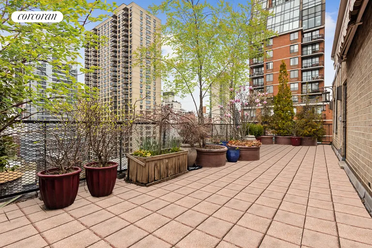 New York City Real Estate | View 340 East 74th Street, PHB | Private Terrace | View 7