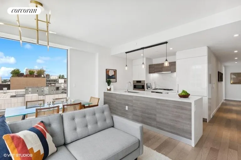 New York City Real Estate | View 505 West 43rd Street, 10H | 3 Beds, 2 Baths | View 1