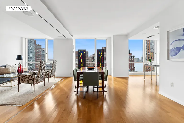 New York City Real Estate | View 200 Chambers Street, 24B | 2 Beds, 2 Baths | View 1