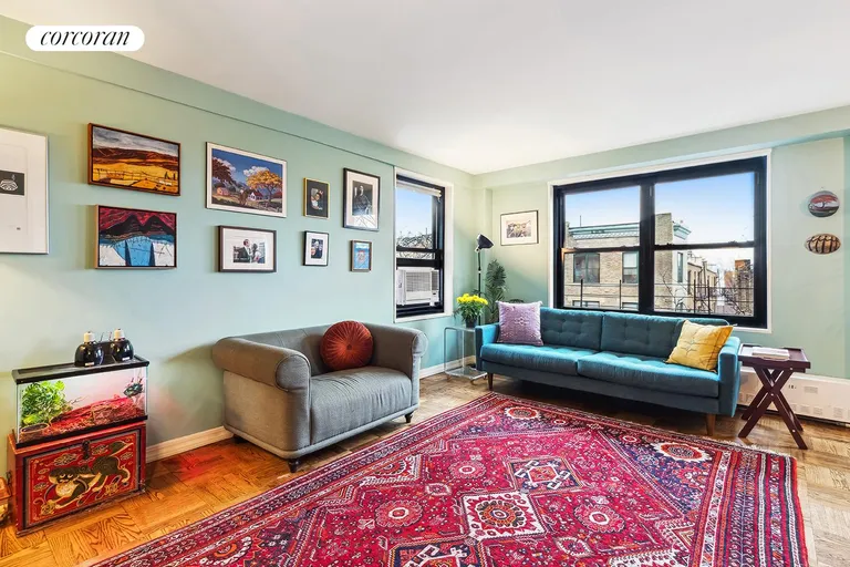 New York City Real Estate | View 165 Clinton Avenue, 4F | 2 Beds, 1 Bath | View 1