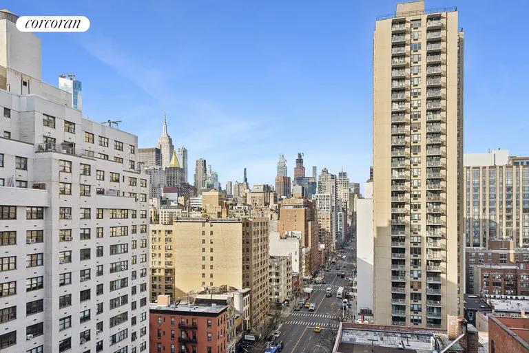 New York City Real Estate | View 200 East 16th Street, 14H | Daytime View North | View 8