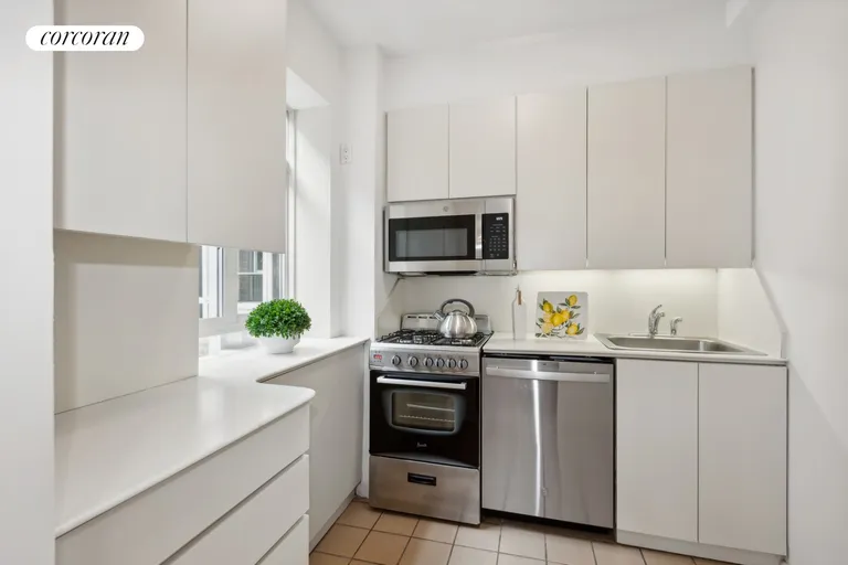 New York City Real Estate | View 15 West 84th Street, 5B | Windowed Kitchen | View 7