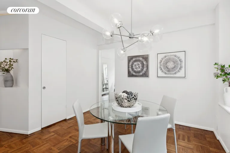 New York City Real Estate | View 15 West 84th Street, 5B | Windowed Dining Room | View 5