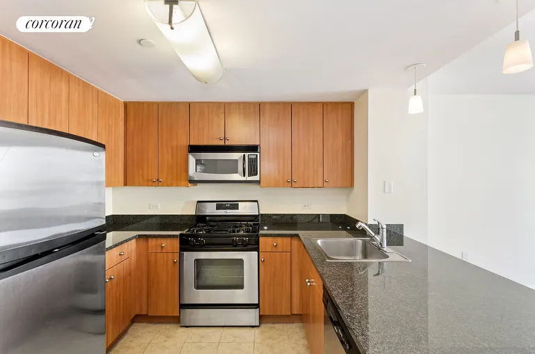 New York City Real Estate | View 455 Main Street, 12G | Kitchen | View 4