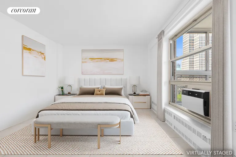 New York City Real Estate | View 70 LaSalle Street, 15H | Bedroom | View 3