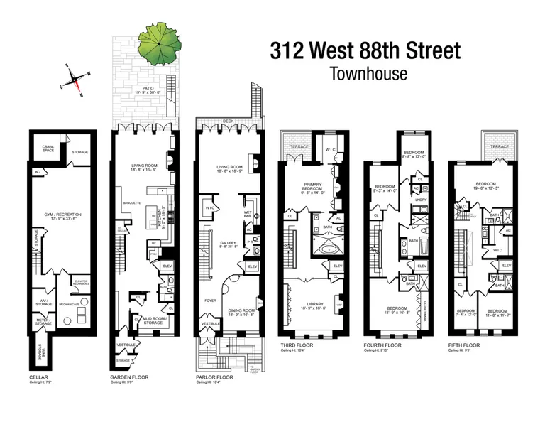312 West 88th Street | floorplan | View 33