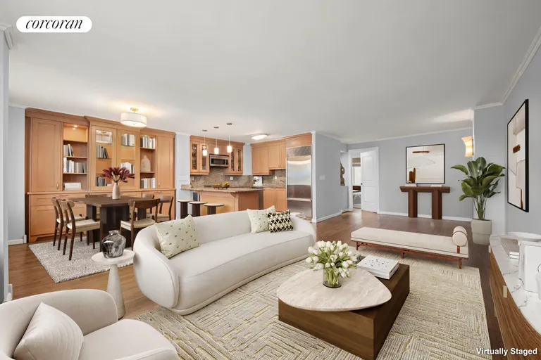 New York City Real Estate | View 61 West 62Nd Street, 16MN | Living Room | View 3
