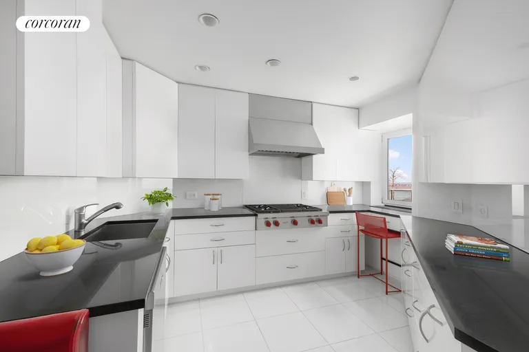 New York City Real Estate | View 180 East End Avenue, 21GH | Kitchen  has Double Ovens | View 7
