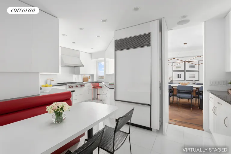 New York City Real Estate | View 180 East End Avenue, 21GH | Chefs Kitchen | View 5