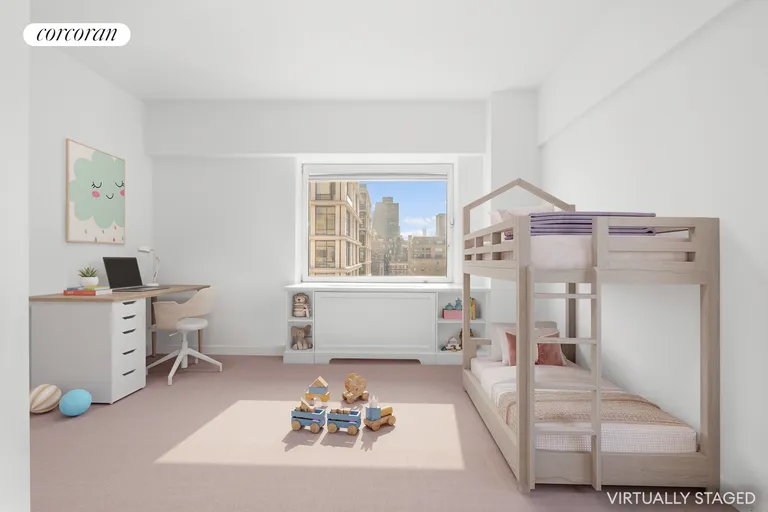 New York City Real Estate | View 180 East End Avenue, 21GH | Corner Bedroom | View 18