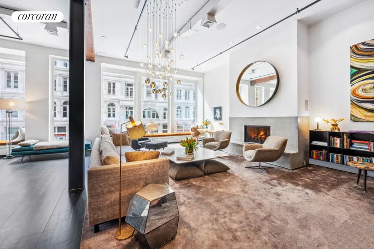New York City Real Estate | View 35 West 23rd Street, 2 | Fireplace | View 4