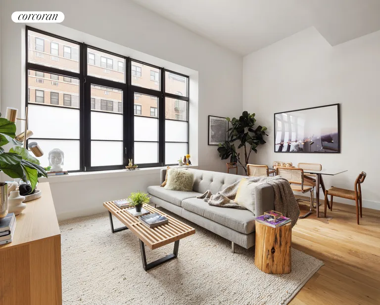 New York City Real Estate | View 10 Quincy Street, 1B | Living Room | View 2