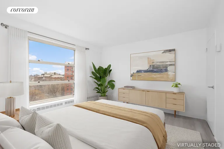 New York City Real Estate | View 70 LaSalle Street, 11F | Virtually Staged Bedroom | View 14