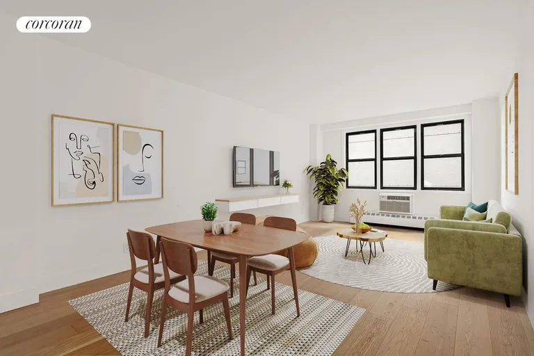 New York City Real Estate | View 145 East 15th Street, 8M | 1 Bed, 1 Bath | View 1