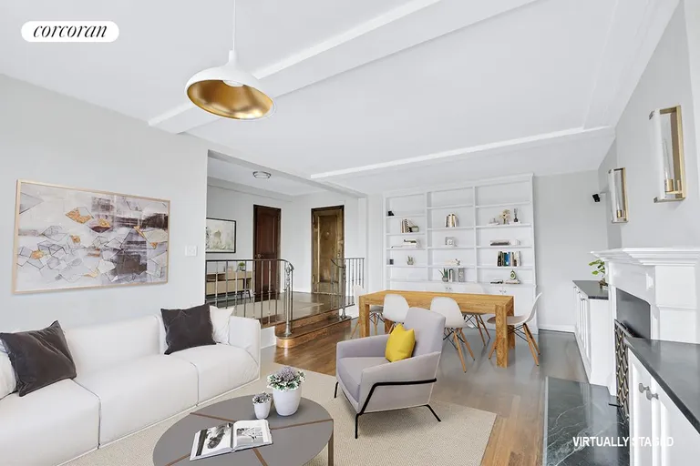 New York City Real Estate | View 302 West 12th Street, 10F | Living Room | View 3
