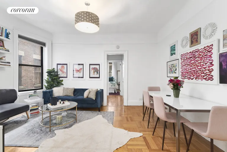 New York City Real Estate | View 109 West 82Nd Street, 4C | Living Room | View 2
