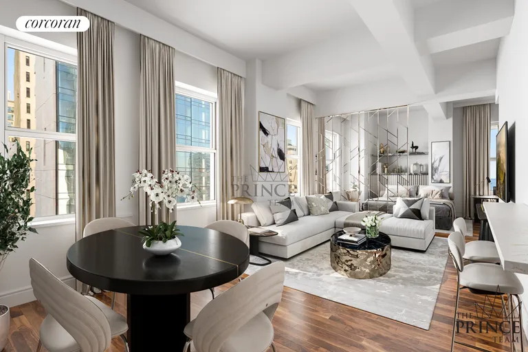 New York City Real Estate | View 88 Greenwich Street, 2805 | 1 Bed, 1 Bath | View 1