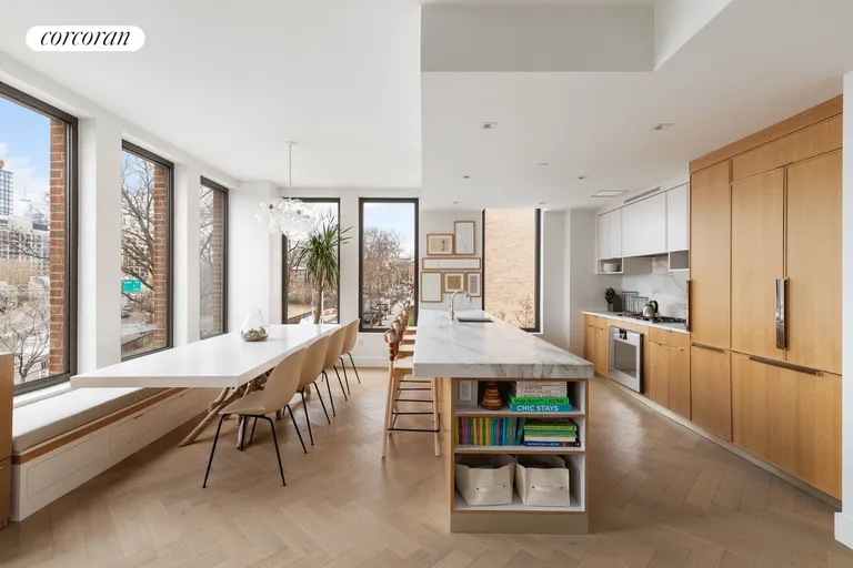 New York City Real Estate | View 78 Amity Street, 3B | Kitchen/Dining Area | View 2