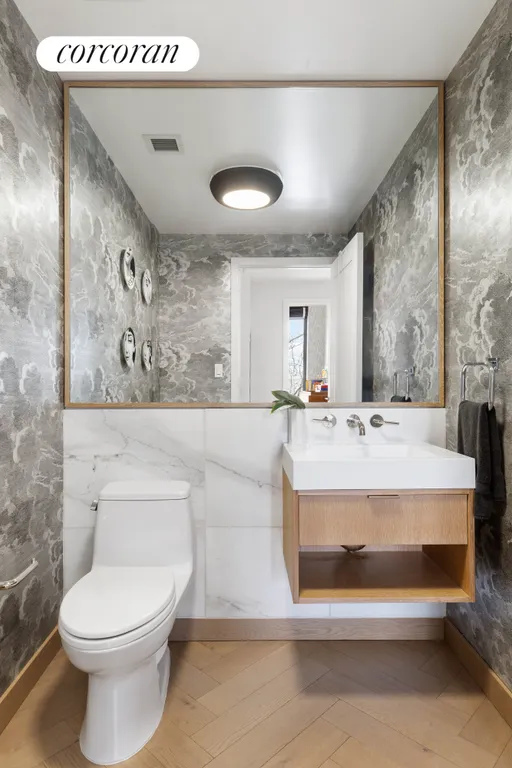 New York City Real Estate | View 78 Amity Street, 3B | Half Bathroom | View 6