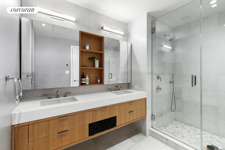 New York City Real Estate | View 78 Amity Street, 3B | Primary Bathroom | View 12