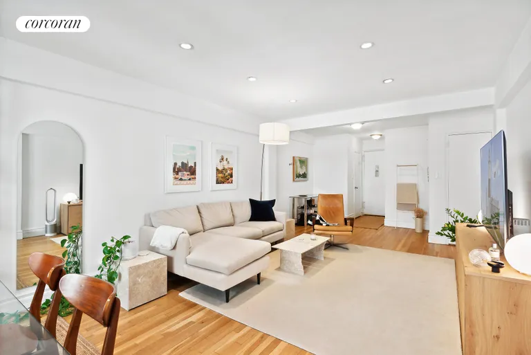 New York City Real Estate | View 30 East 9th Street, 4N | Reverse view - Living Room | View 3