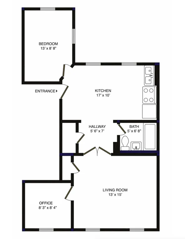 95 Jackson Street, 2 | floorplan | View 13