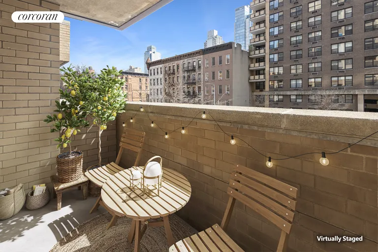 New York City Real Estate | View 245 East 87th Street, 3E | Spacious balcony | View 5
