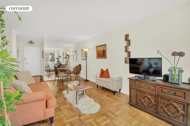 New York City Real Estate | View 301 East 22Nd Street, 7N | Living Room | View 2