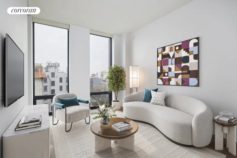 New York City Real Estate | View 287 East Houston Street, 6B | 1 Bed, 1 Bath | View 1