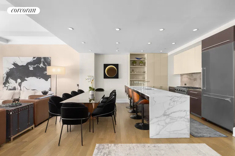 New York City Real Estate | View 260 Park Avenue South, 5J | Dining Room, Kitchen | View 5