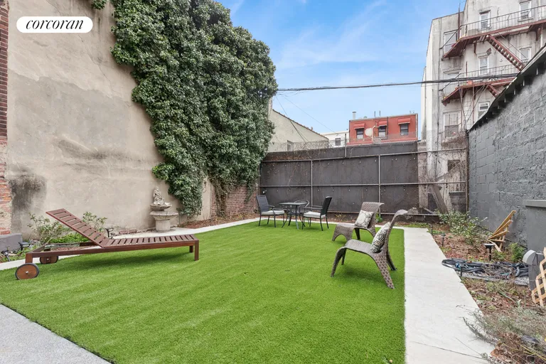 New York City Real Estate | View 140 8th Street, 1 | Common Backyard! | View 10