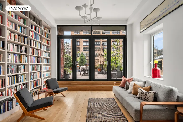 New York City Real Estate | View 286 Spring Street, PENTHOUSE | Library/Den | View 15