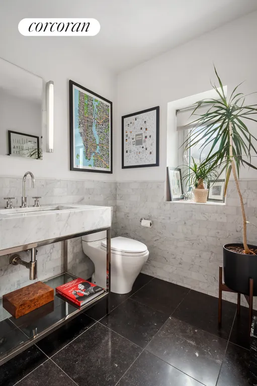 New York City Real Estate | View 286 Spring Street, PENTHOUSE | Half Bathroom | View 18