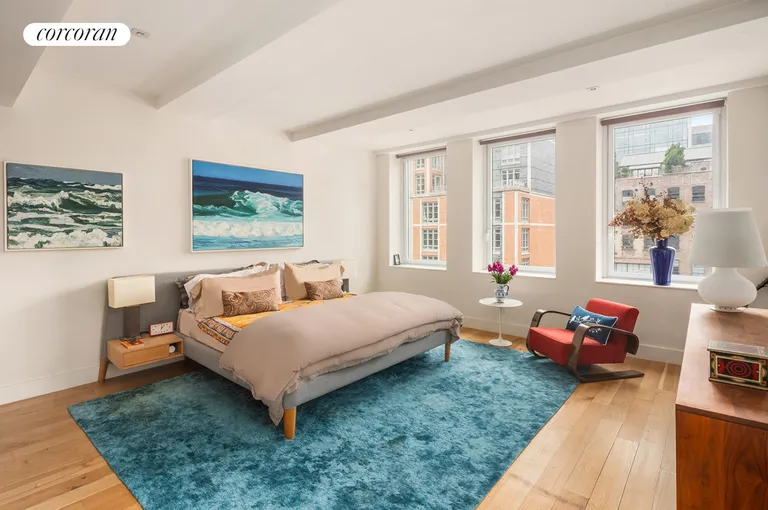 New York City Real Estate | View 286 Spring Street, PENTHOUSE | Primary Bedroom | View 3