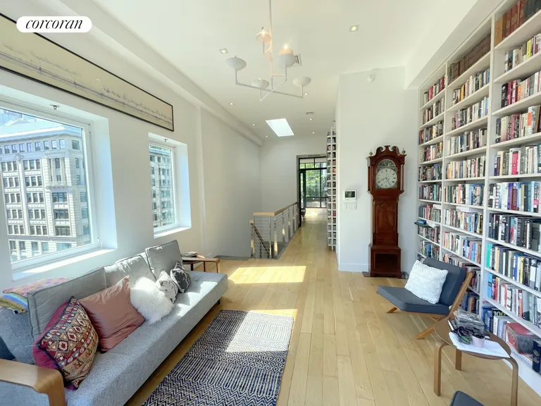 New York City Real Estate | View 286 Spring Street, PENTHOUSE | Library/Den | View 16