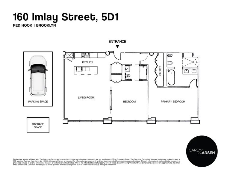 160 Imlay Street, 5D1 | floorplan | View 14