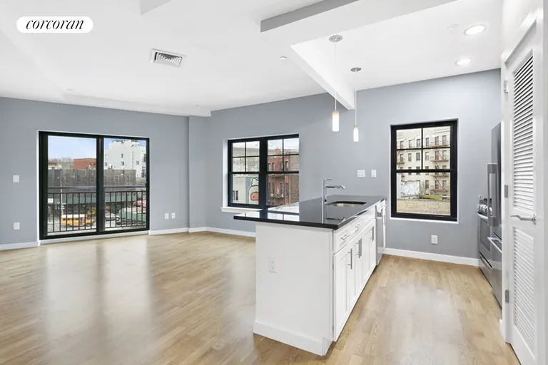 New York City Real Estate | View 460 Grand Street, 5B | 1 Bed, 1 Bath | View 1