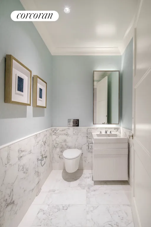New York City Real Estate | View 1295 Madison Avenue, 2B | Half Bathroom | View 8
